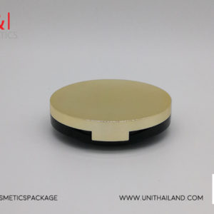 ตลับแป้งสีทอง ,บรรจุภัณฑ์เครื่องสําอาง, ตลับแป้งอัด, ตลับแป้งพัฟ