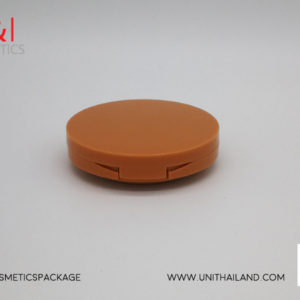 ตลับแป้งสีน้ำตาล