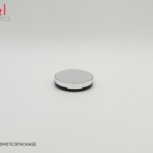 ตลับแป้งขอบเงิน บลัชออนเปล่า