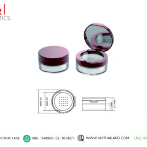 ตลับแป้งฝุ่น เปล่า