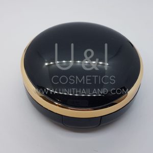 ตลับคุชชั่น สีดำขอบทอง