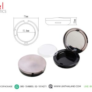 ตลับแป้งสีทอง