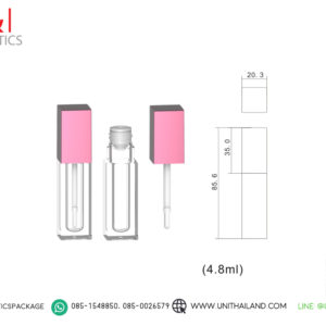 ขวดลิปแมทสีชมพู