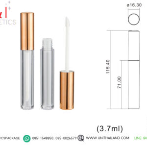 ขวดลิปโรสโกล,หลอดลิปกลม,หลอดลิป4กรัม