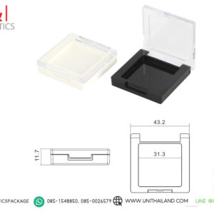 ตลับบลัชออนเปล่าใส