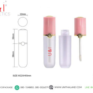 หลอดลิปสีชมพู