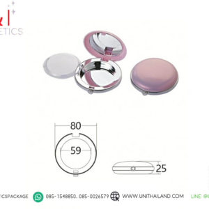 แพคเกจตลับแป้งสีชมพู