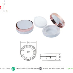 ตลับคุชชั่นขอบทอง