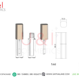 หลอดลิป1กรัม ขวดลิป1g