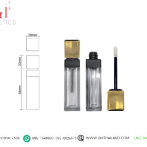 หลอดลิปสีทอง