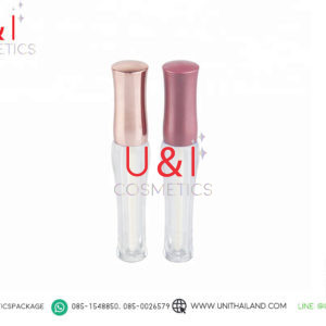 หลอดลิปสีโรสโกล,ขวดลิปหรู,ขวดลิปจุ่ม, หลอดลิปฝาม่วง