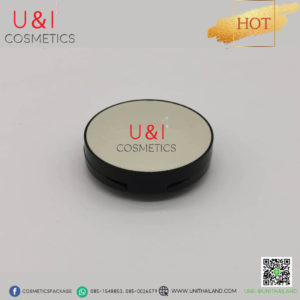 ตลับแป้งสีขาวมุก