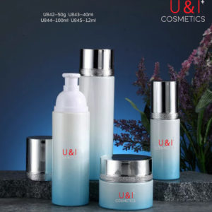 ขวดเซรั่มสีฟ้า,ขวดรองพื้นสีฟ้า