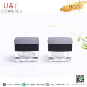 กระปุกอะคริลิคฝาดำ,กระปุกครีม10กรัม,กระปุกอะคิลิค10กรัม