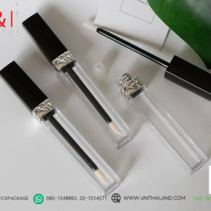 ขวดลิปฝาดำ,หลอดลิป5กรัม,ขวดลิป5มิล