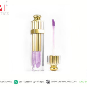 หลอดลิปแมทสีทอง,ขวดลิปกลอส,แพคเกจลิปแมท,ผลิตขวดลิป