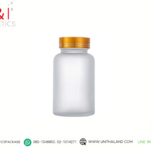 ขวดอาหารเสริมฝาทอง