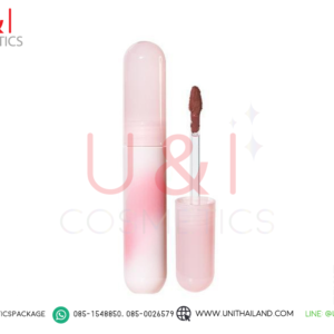 หลอดลิปกลอสสีชมพู หลอดลิปสีชมพู ขวดลิป2กรัม