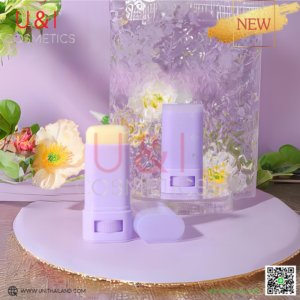 แท่งสติกสีม่วงเปล่า แท่งสติกสี แท่งสติกหมุน แท่งสติ๊ก สติ๊กแท่ง