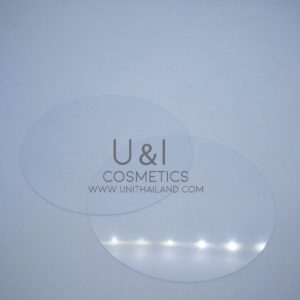 แผ่นพลาสติกปิดหน้าแป้ง